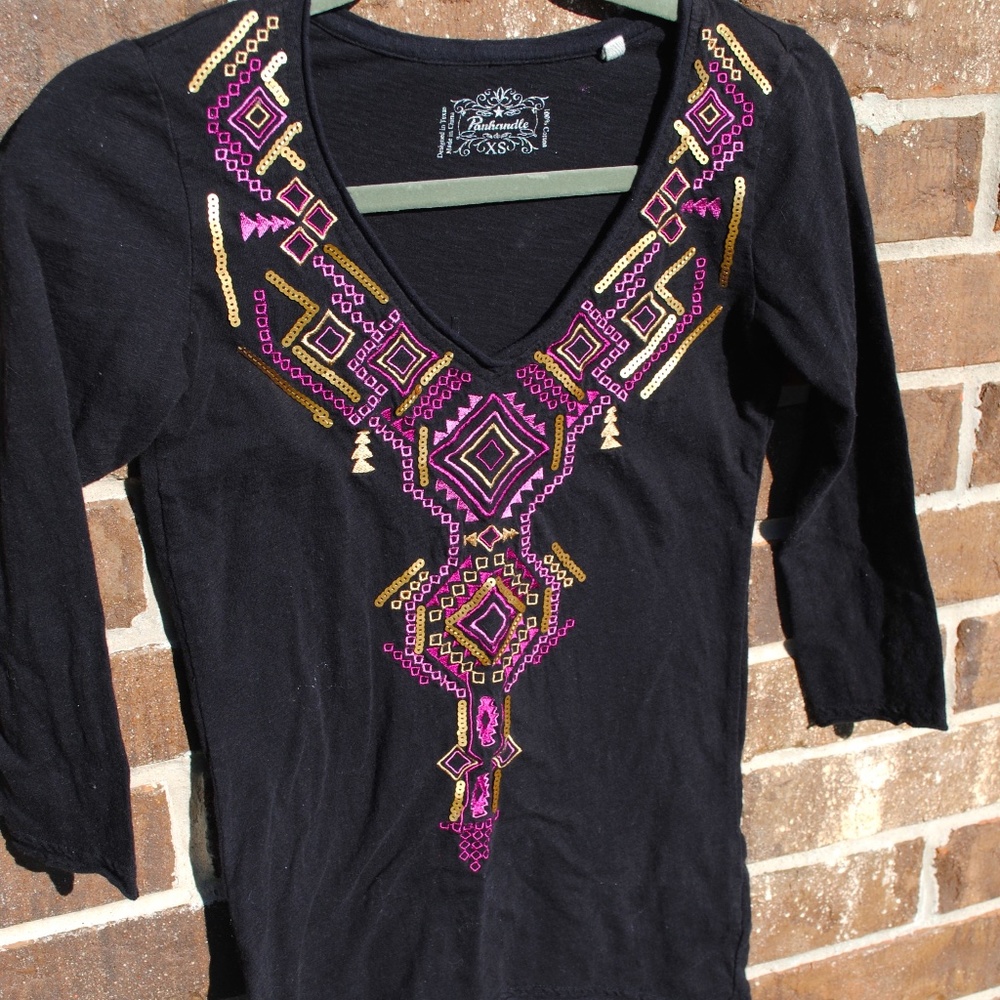 BNWOT Panhandle Slim Southwestern Top